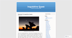 Desktop Screenshot of inquisitivequest.com